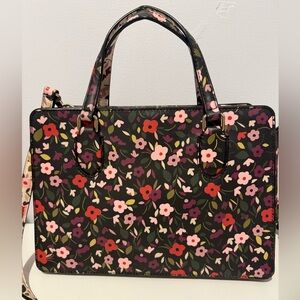 Authentic Kate Spade Floral Reese Laurel Satchel